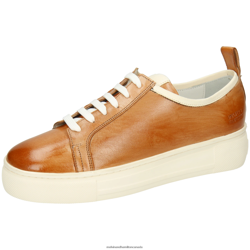 Women Melvin & Hamilton Brown Amber 6 Sneakers P4V68P1779