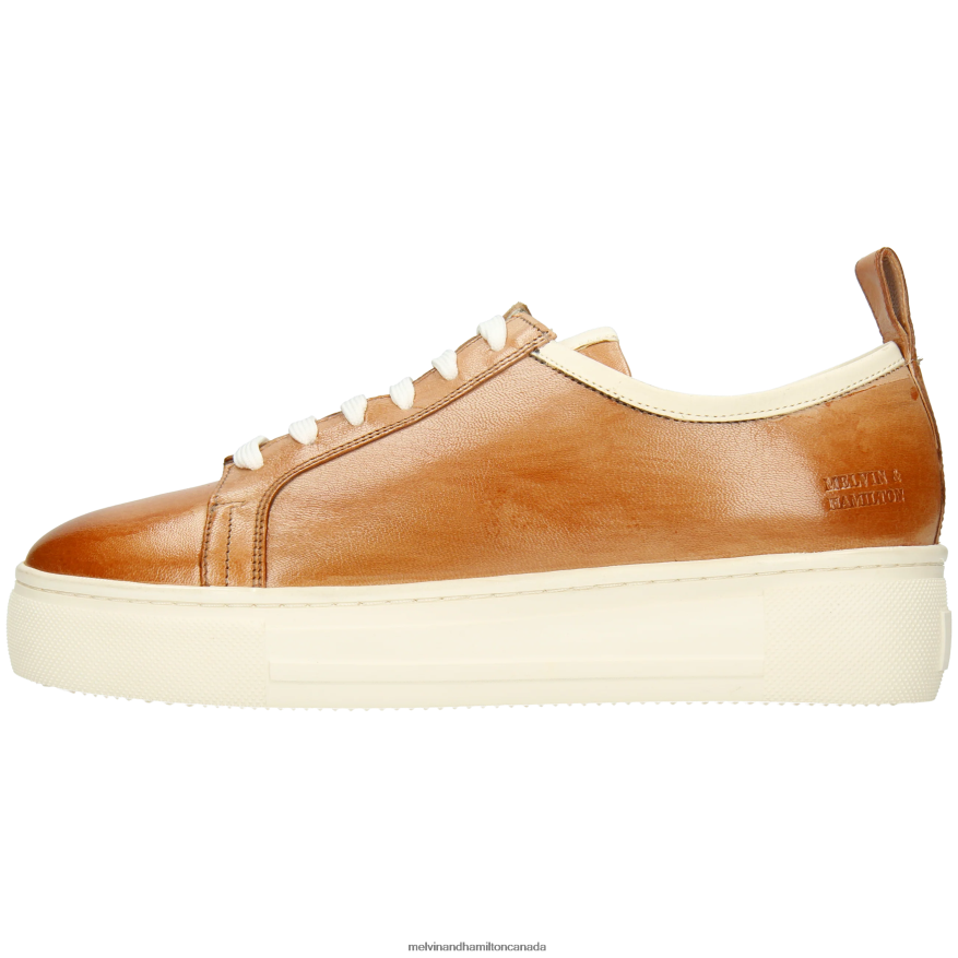 Women Melvin & Hamilton Brown Amber 6 Sneakers P4V68P1779