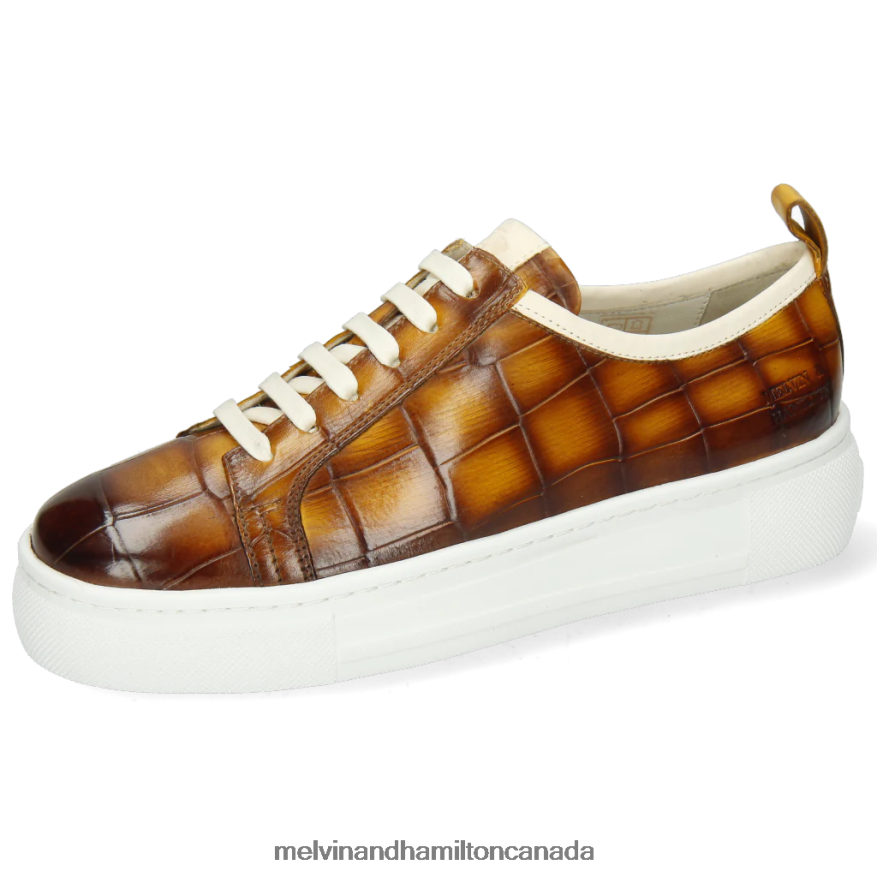 Women Melvin & Hamilton Brown Amber 6 Sneakers P4V68P1833