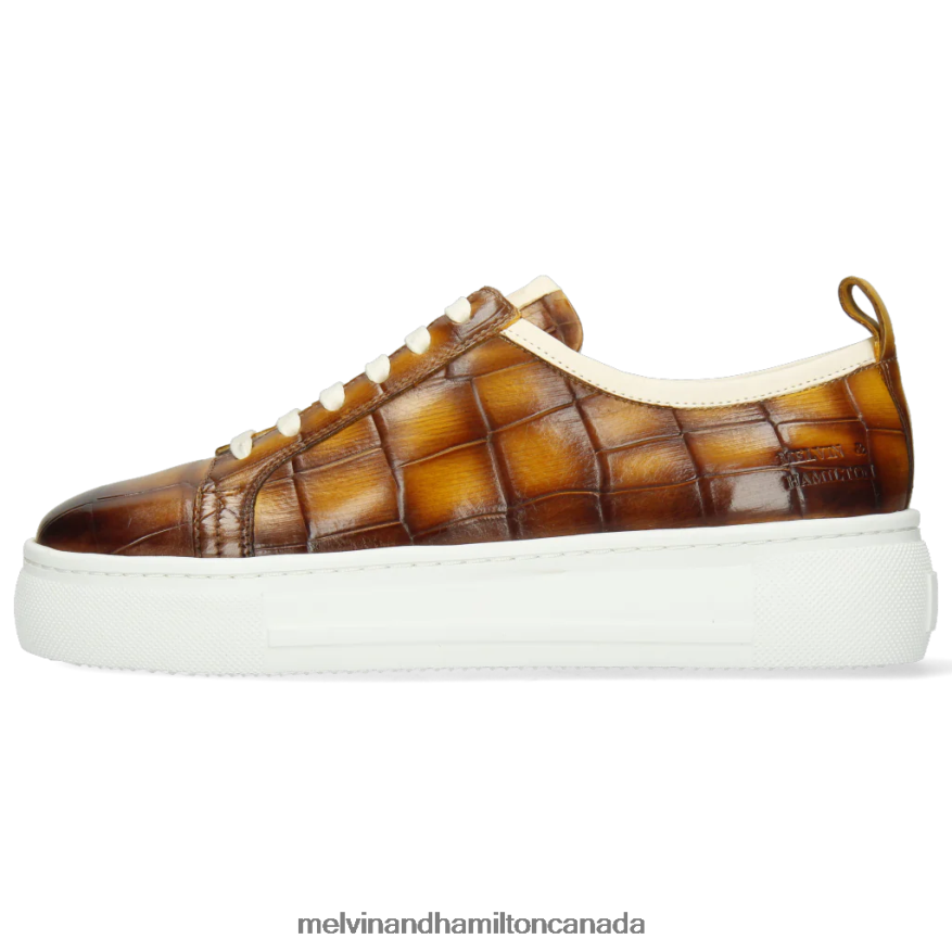 Women Melvin & Hamilton Brown Amber 6 Sneakers P4V68P1833