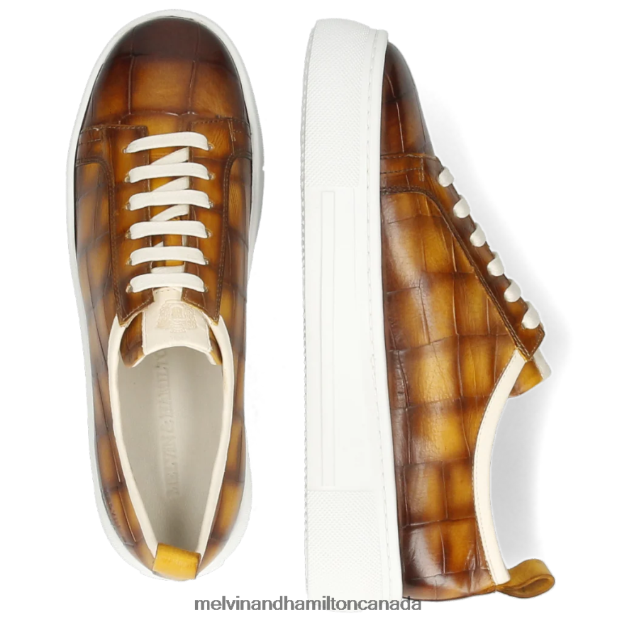 Women Melvin & Hamilton Brown Amber 6 Sneakers P4V68P1833
