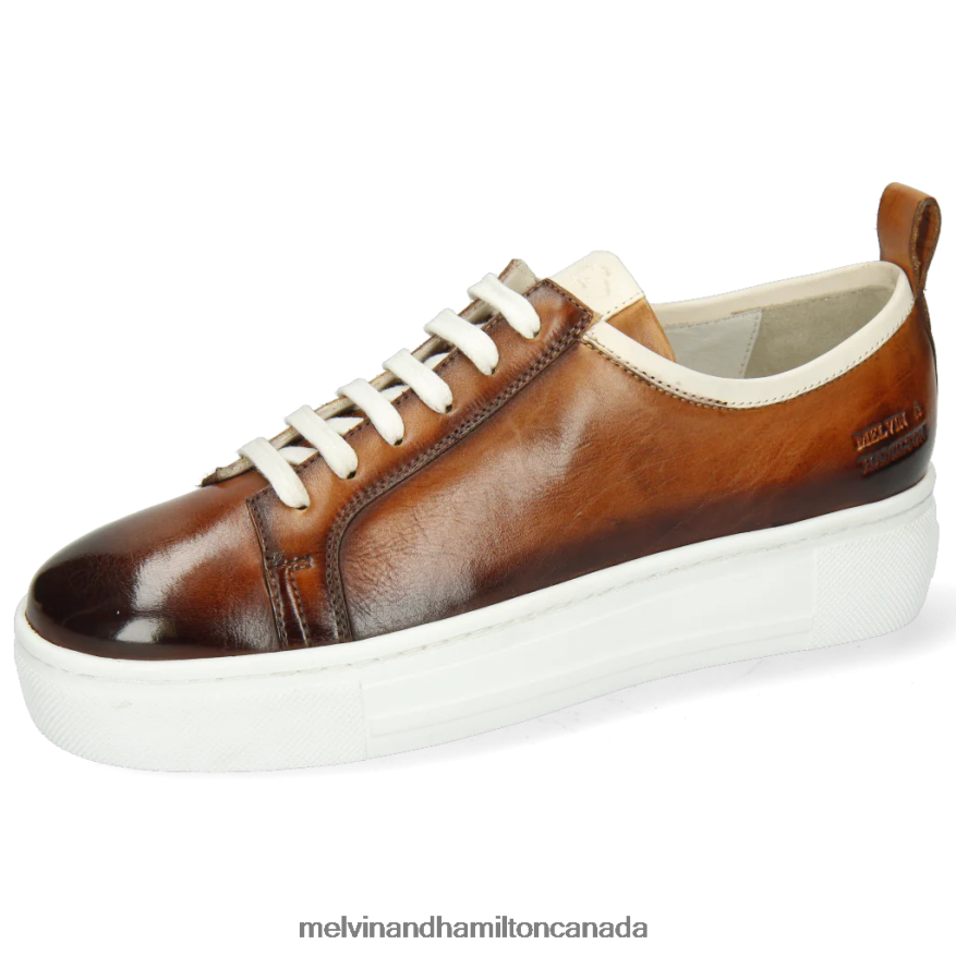 Women Melvin & Hamilton Brown Amber 6 Sneakers P4V68P1867