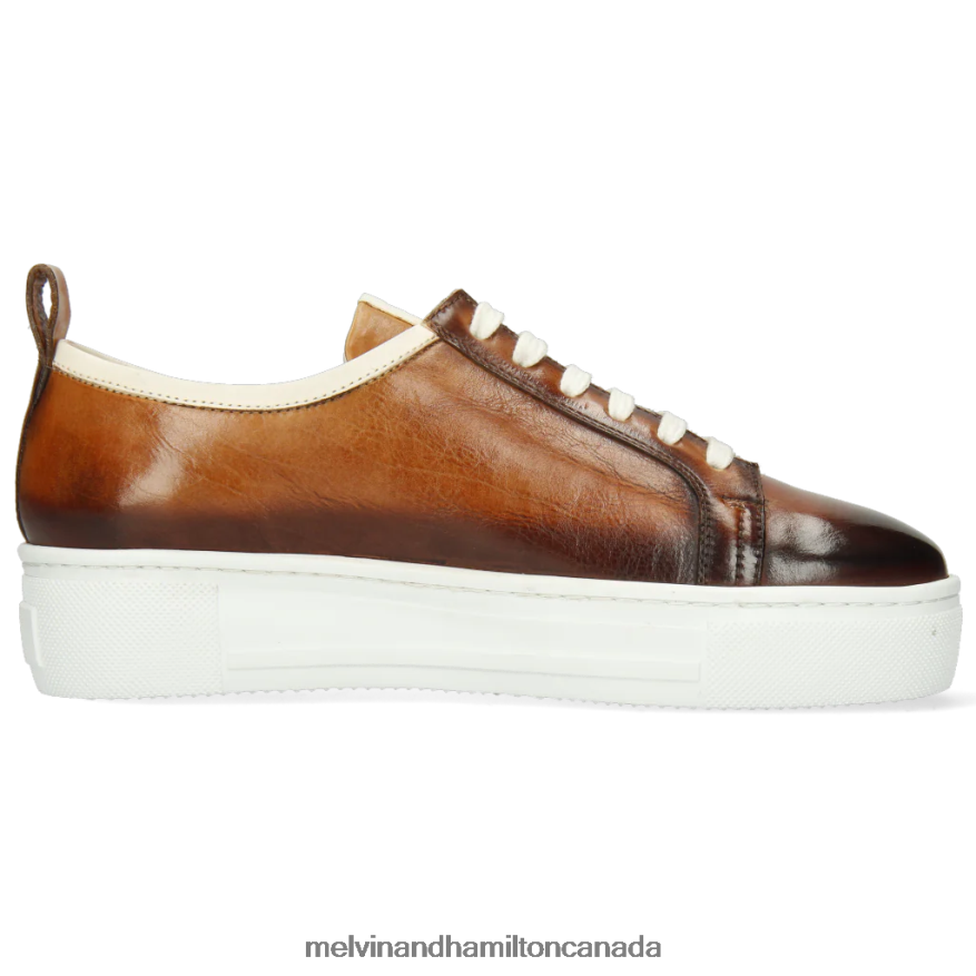 Women Melvin & Hamilton Brown Amber 6 Sneakers P4V68P1867