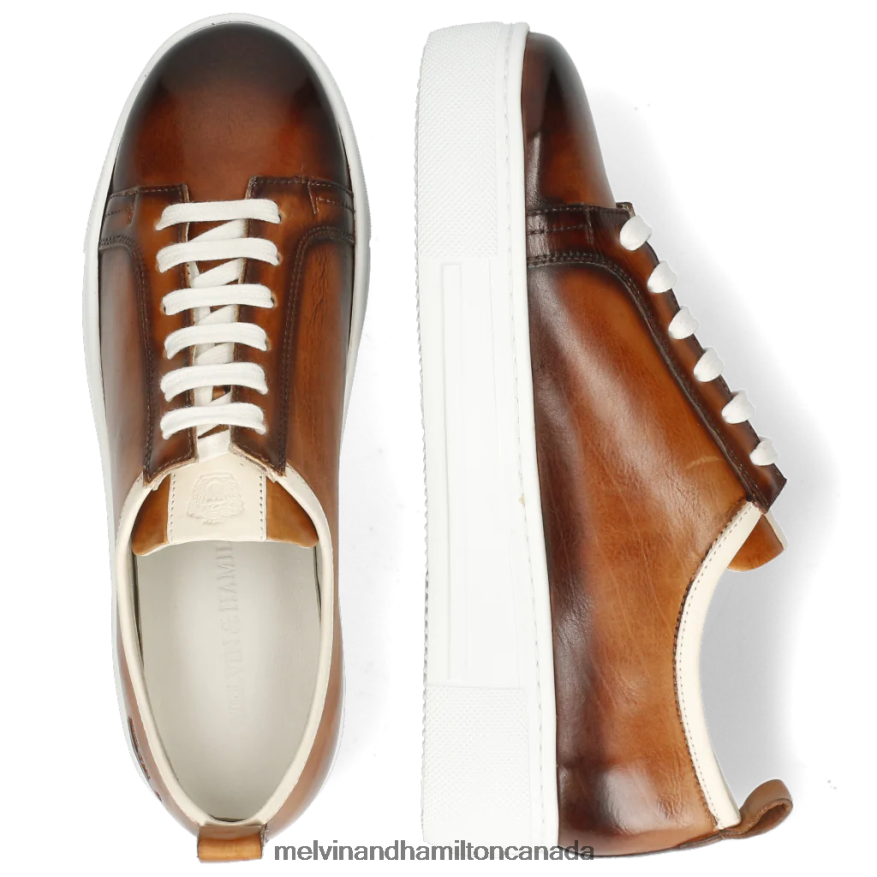 Women Melvin & Hamilton Brown Amber 6 Sneakers P4V68P1867