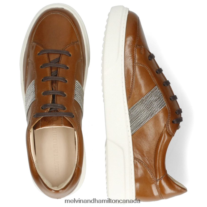 Women Melvin & Hamilton Brown Hailey 18 Sneakers P4V68P1824