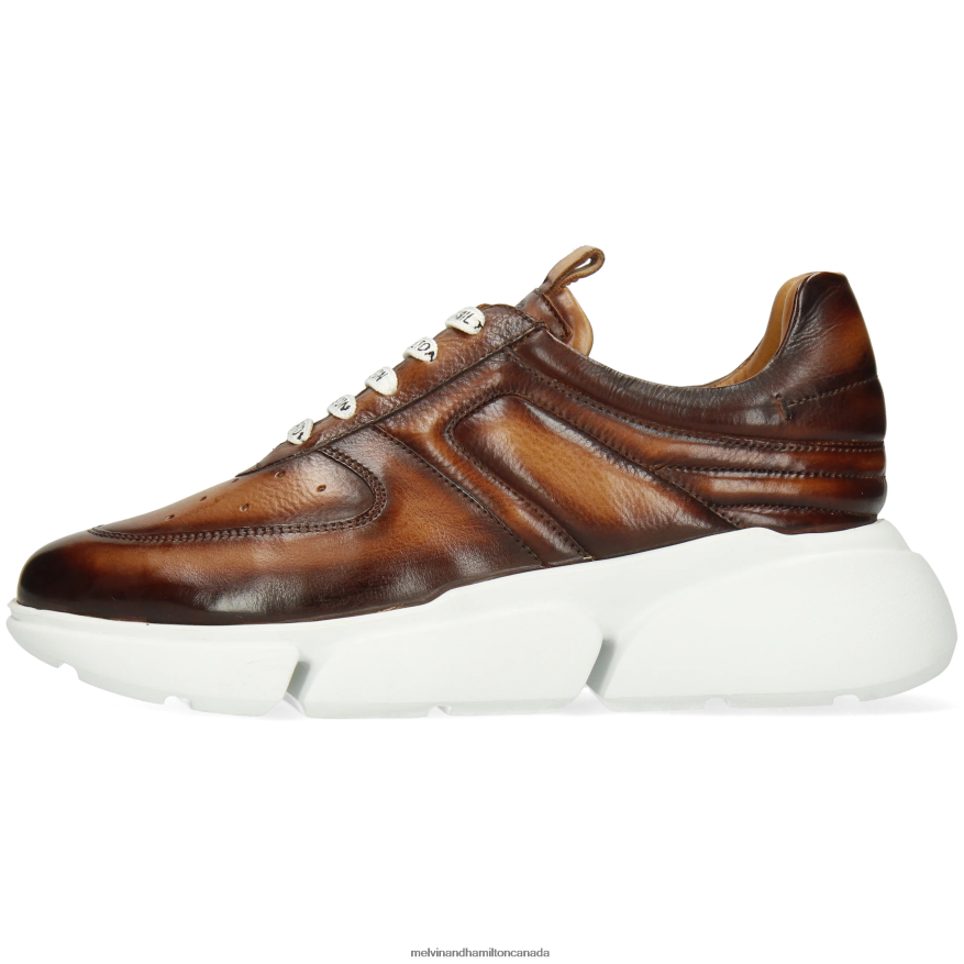 Women Melvin & Hamilton Brown Tessa 2 Sneakers P4V68P1841