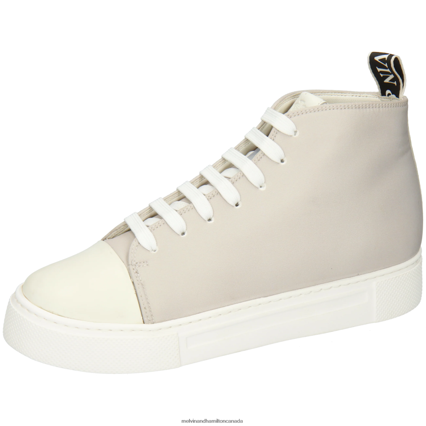 Women Melvin & Hamilton Grey Amber 21 Sneakers P4V68P1809