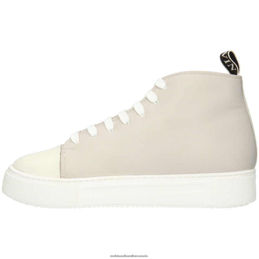 Women Melvin & Hamilton Grey Amber 21 Sneakers P4V68P1809