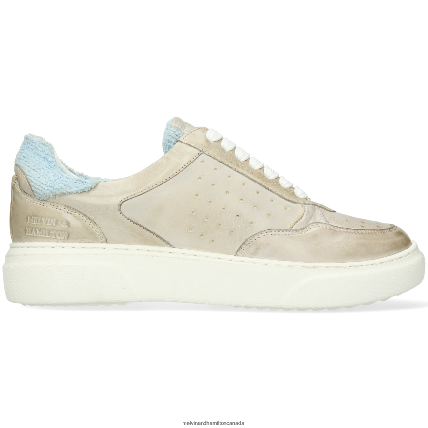 Women Melvin & Hamilton Grey Hailey 20 Sneakers P4V68P1819