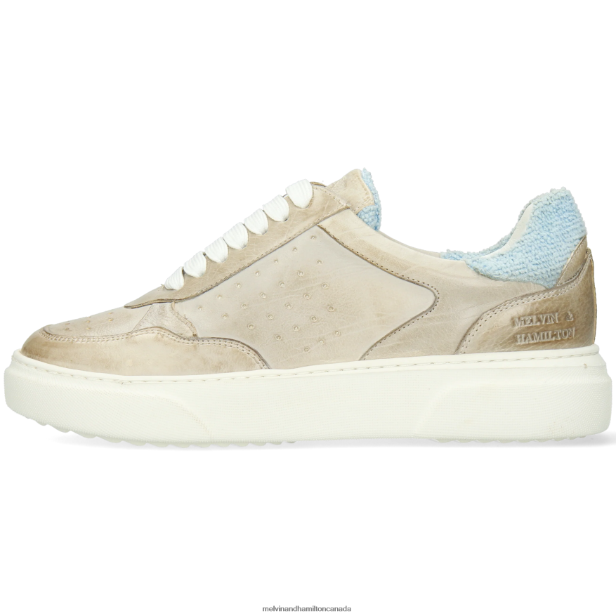 Women Melvin & Hamilton Grey Hailey 20 Sneakers P4V68P1819