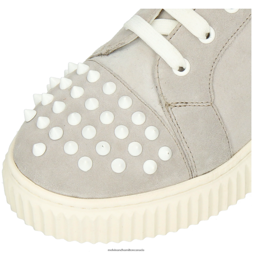 Women Melvin & Hamilton Grey Nuri 2 Sneakers P4V68P1781