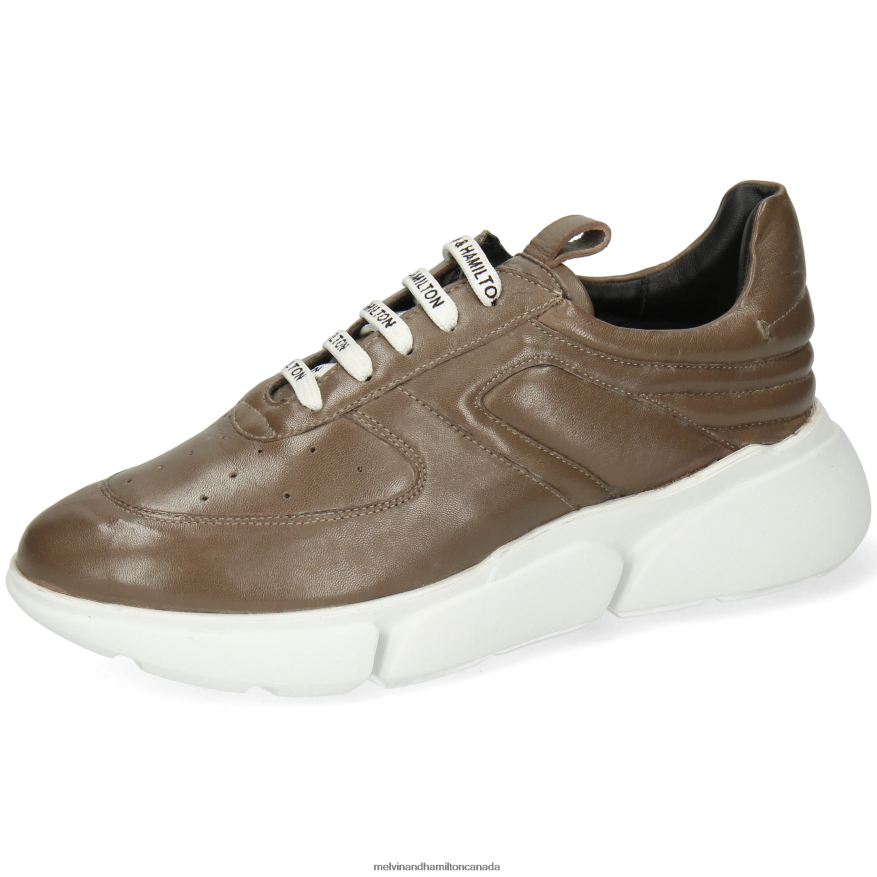 Women Melvin & Hamilton Grey Tessa 2 Sneakers P4V68P1860
