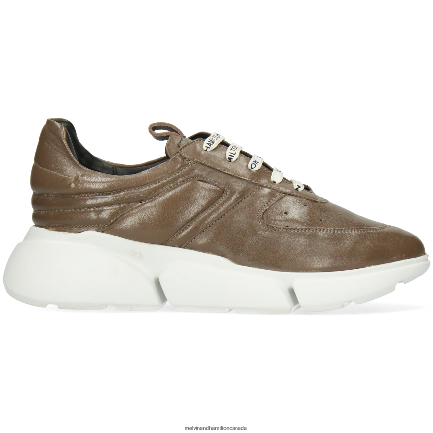 Women Melvin & Hamilton Grey Tessa 2 Sneakers P4V68P1860