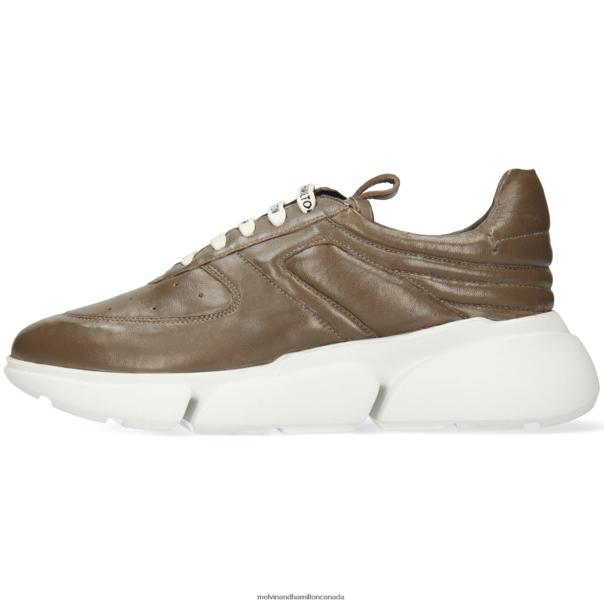 Women Melvin & Hamilton Grey Tessa 2 Sneakers P4V68P1860