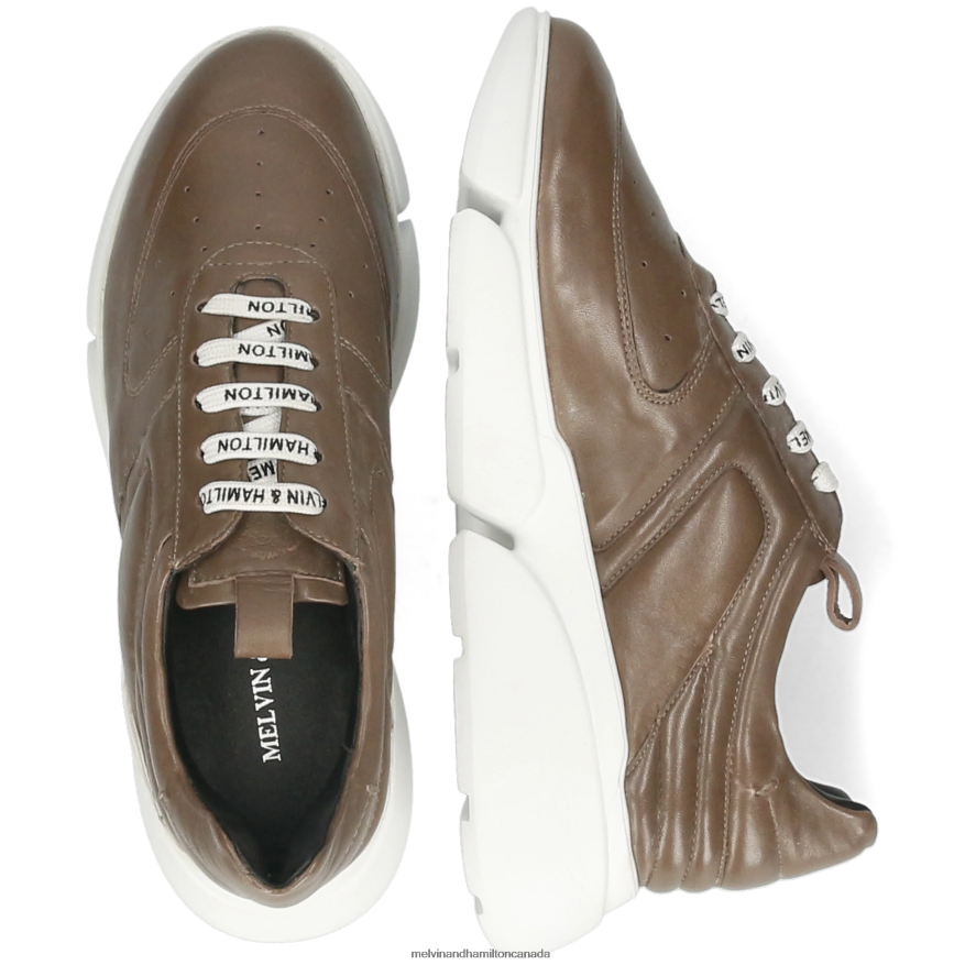 Women Melvin & Hamilton Grey Tessa 2 Sneakers P4V68P1860