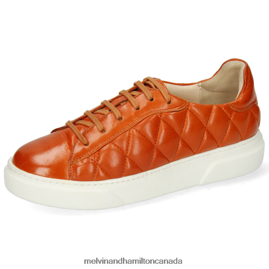Women Melvin & Hamilton Orange Hailey 16 Sneakers P4V68P1849