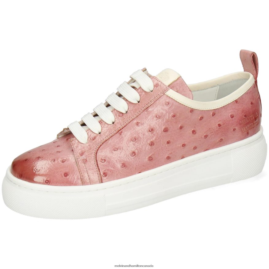 Women Melvin & Hamilton Pink Amber 6 Sneakers P4V68P1834