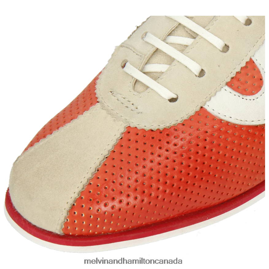 Women Melvin & Hamilton Red Pearl 1 Sneakers P4V68P1871