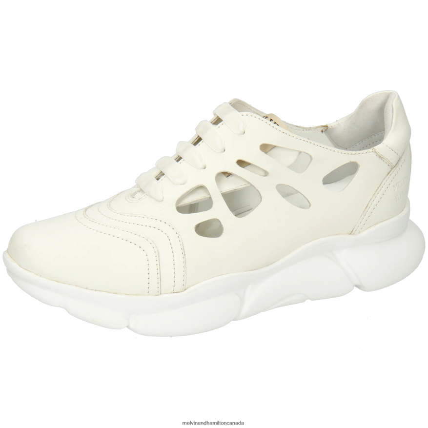 Women Melvin & Hamilton White Avril 2 Sneakers P4V68P1827