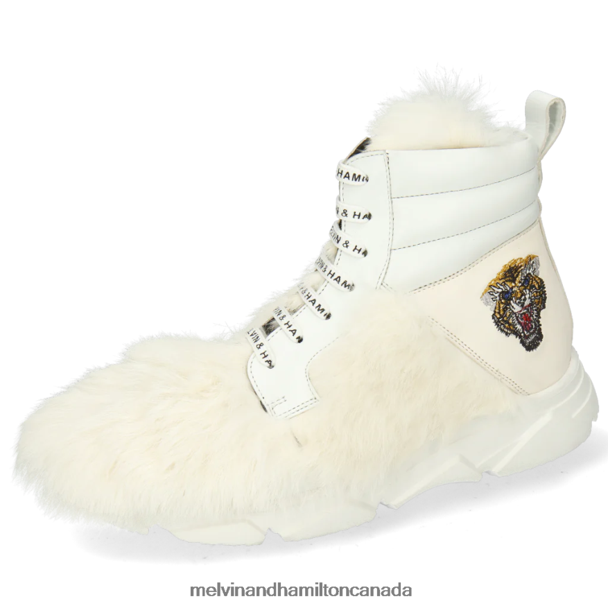 Women Melvin & Hamilton White Briana 3 Sneakers P4V68P1835