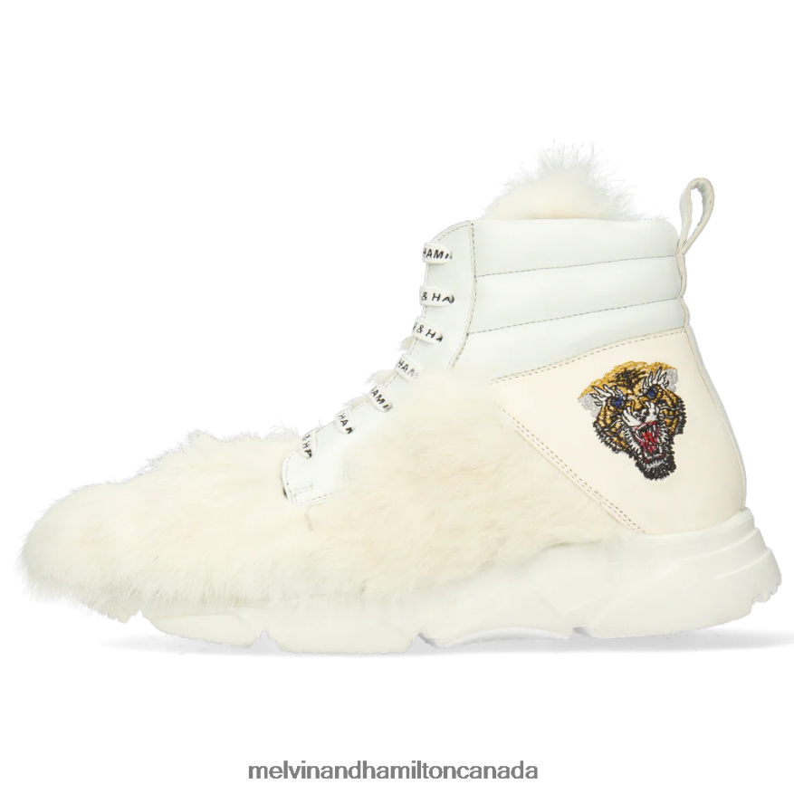 Women Melvin & Hamilton White Briana 3 Sneakers P4V68P1835