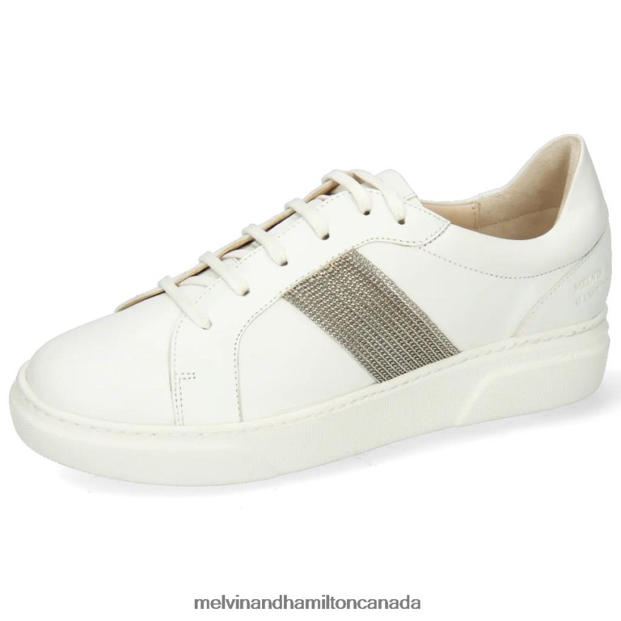 Women Melvin & Hamilton White Hailey 17 Sneakers P4V68P1874