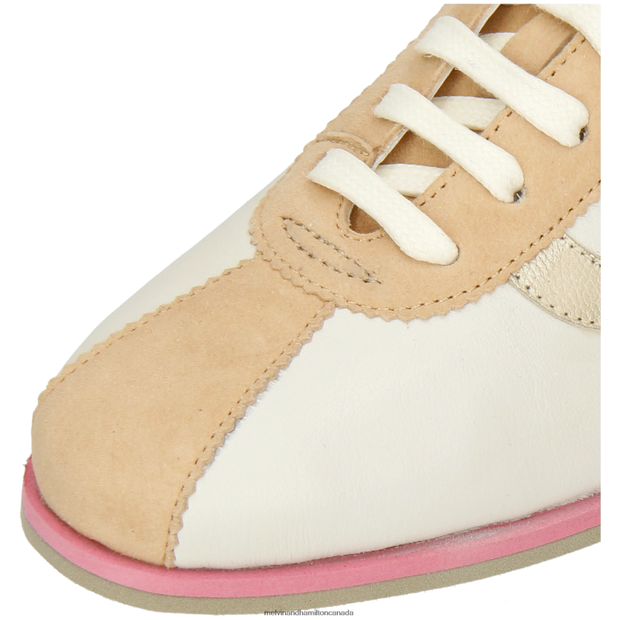 Women Melvin & Hamilton White Pearl 1 Sneakers P4V68P1793